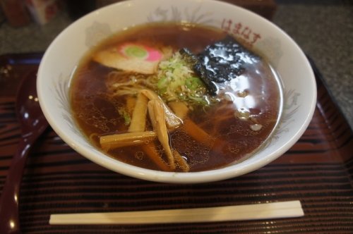 レストランはまなすさんの醤油ラーメン