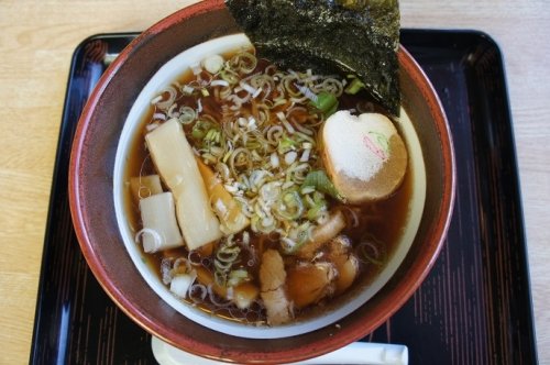 知床食堂レストラン店さんのしょう油ラーメン（羅臼町）