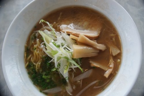 新日本海フェリーレストランの醤油ラーメン