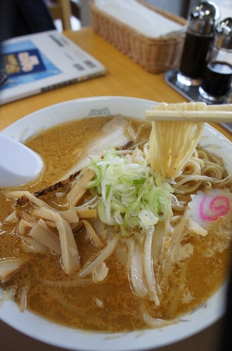 中川町・道の駅なかがわのレストラン匠舎さんの味噌ラーメン