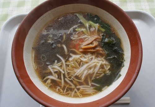 黒松内町・レストラン　キ里花（きりか）さんのイカ墨ラーメン