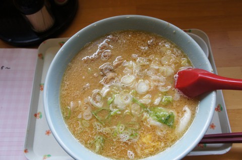 歌志内市・道の駅うたしないチロルさんのなんこラーメン