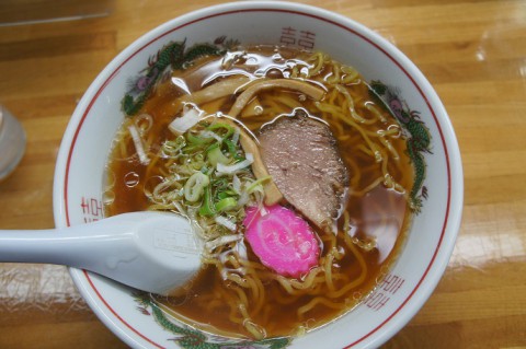 新篠津村・食事処いくやさんの醤油ラーメン