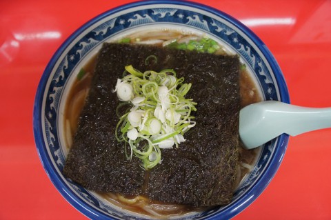 倶知安町・ラーメン店なかまさんの岩のりラーメン