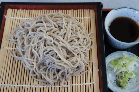 真狩村・食堂山びこさんの盛そば