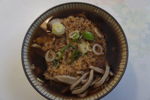 手打ち田舎そば本店さんの天ぷらそば