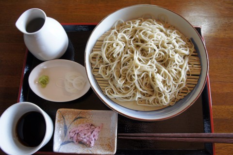 芽室町・蕎麦の里 びばいろさんのもりそば