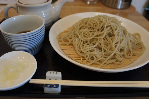 音更町・蕎麦二天さんのざるそば