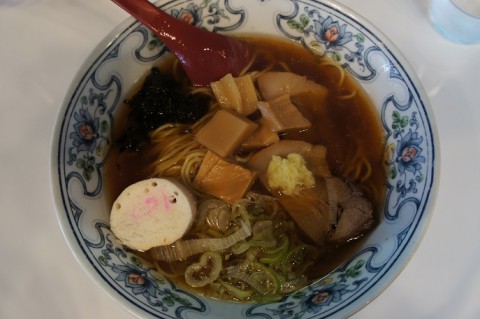 清水町・らー麺こぶしさんのあごだし中華そば