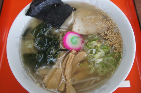 大樹町・こむぎ食堂さんの塩ラーメン