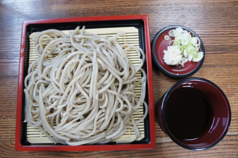 幕別町・お食事処 こんぴらさんのざるそば