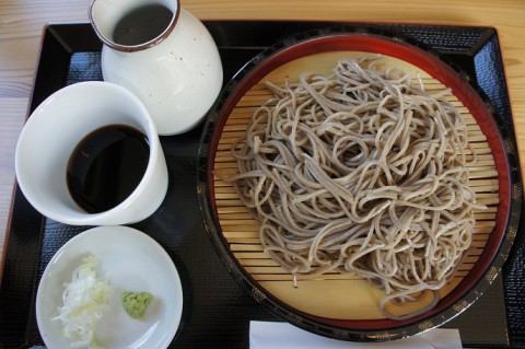 新得町・蕎麦 十箱さんのもりそば