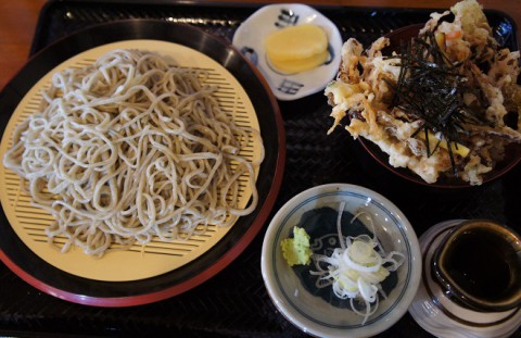 今年の麺食納め～♪ 三和土さんのそばセット