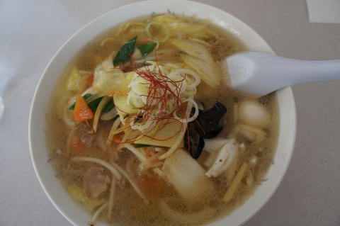 麺食い初め・上士幌町 広苑さんの五目麺