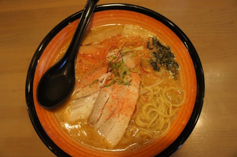 音更町・麺や 虎鉄さんの海老味噌ラーメン