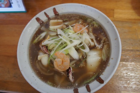 音更町・麺や ぼうず新通店の海鮮醤油ラーメン