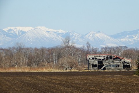 カメラスケッチ・帯広市川西地区の畑