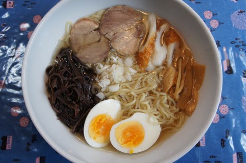 函館麺厨房 あじさい 塩拉麺