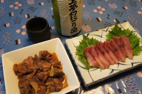 久しぶりの鶏モツ煮込み～♪