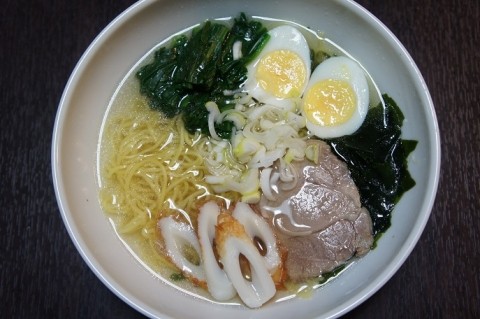 北海道帆立だし塩ラーメン