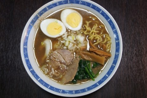 ど煮干しラーメン濃厚煮干し醤油味