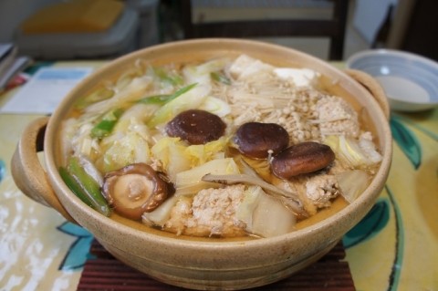 今季最後?　鶏ひき鍋&〆ラーメン