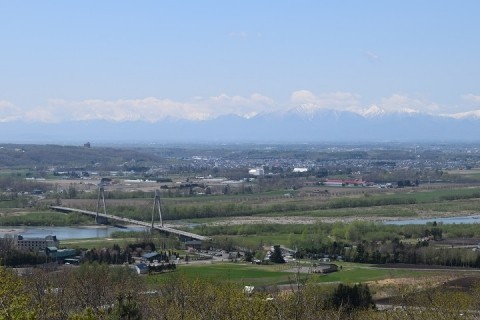 十勝が丘展望台から