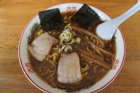 来々軒さんの醤油ラーメン