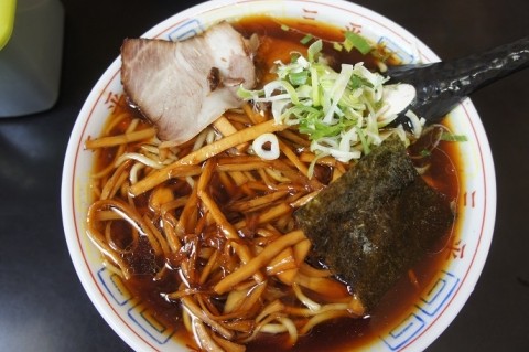 芽室町・三平ラーメン坂の上店さんの正油竹の子