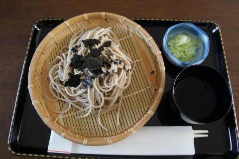 隠れカフェEさんのざる蕎麦