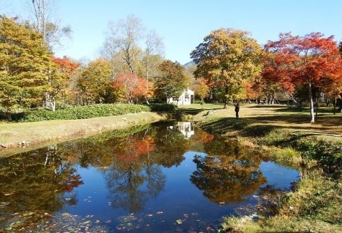 鹿追・福原山荘の紅葉～♪