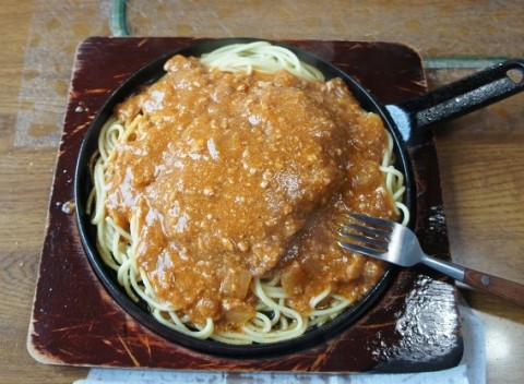 初訪～♪　浦幌町・お食事処　榮さんのスパカツ