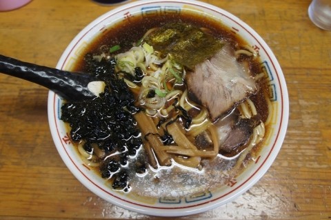 芽室町・三平ラーメン坂の上店さんの正油