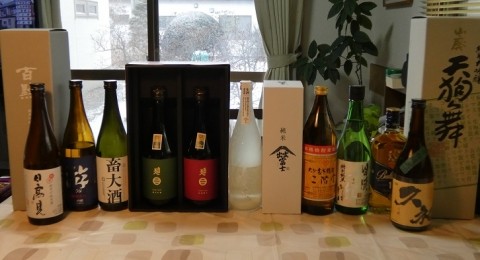 年末・年始用の酒が号砲待ちです～♪