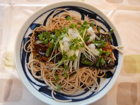 食べ納め～ぶっかけウナギおろし蕎麦