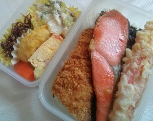 男の手弁当