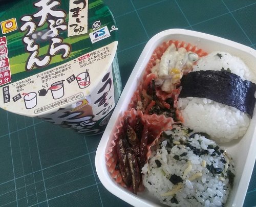 男の手弁当