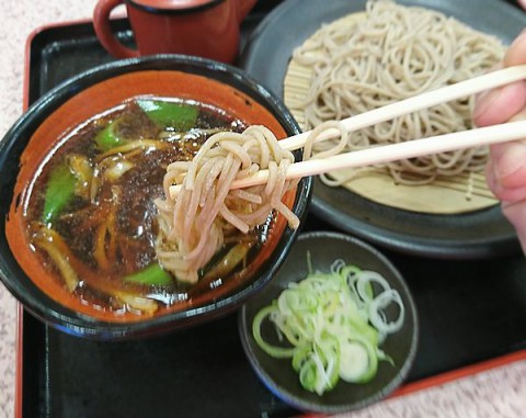 鶏ごぼうせいろ/幌加内製麺