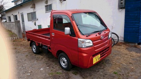 オレンジハイゼット(軽トラ移動直売車)登場!