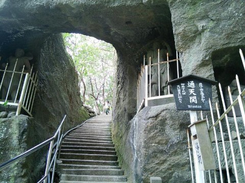 日本寺の百尺観音