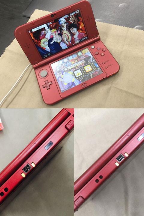 New3DS(LL)の充電コネクタの修理! 最短1時間