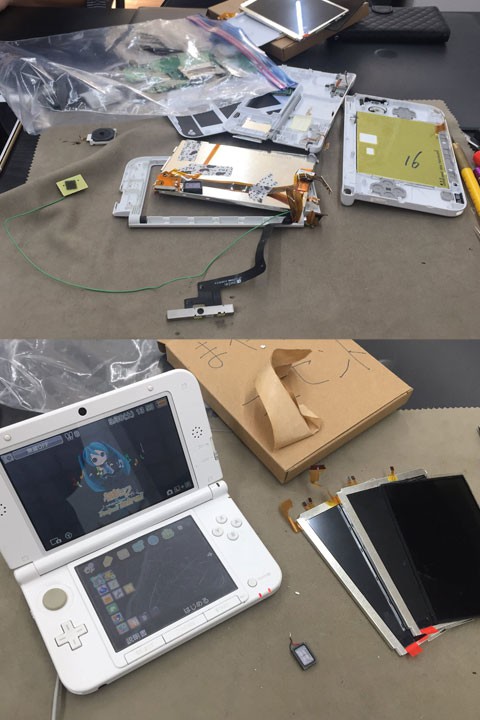 3DS自己修理失敗・・・当店で直します!!