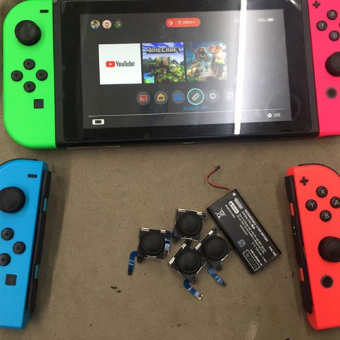 任天堂 Switch(スイッチ)修理可能!!