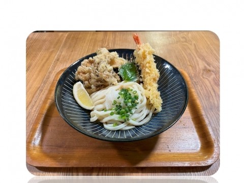 季節のぶっかけうどん　秋冬