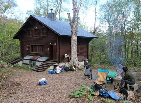 週末はパラダイスヒュッテの小屋番です