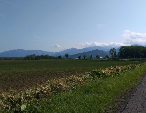 初夏・新緑 十勝清水の風景