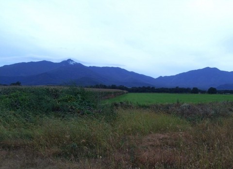 9月下旬 清水から芽室へ  山と畑の風景